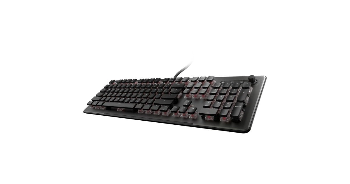 Turtle BeachVulcan II Max, gaming toetsenbord  (Zwart, US lay-out, Roccat Titan II Optical Red)