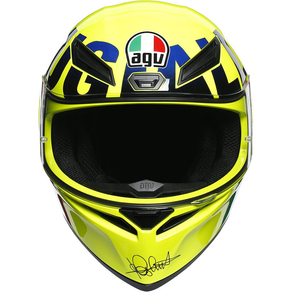 AGV - Casque K1 Rossi Mugello 2016 Jaune / Noir