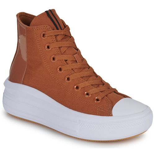 Converse - CHUCK TAYLOR ALL STAR MOVE PLATFORM TORTOISE - Marron