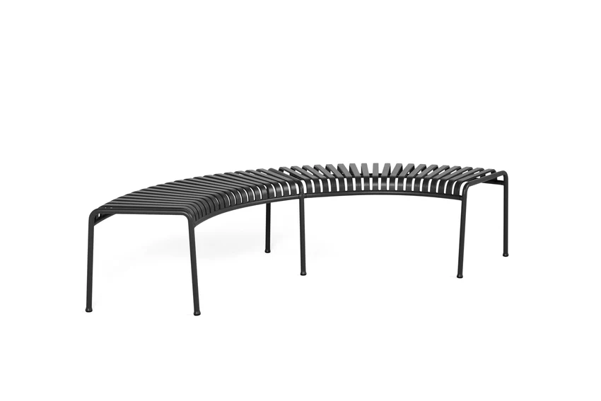 HAY  Palissade Park havebænk - Anthracite