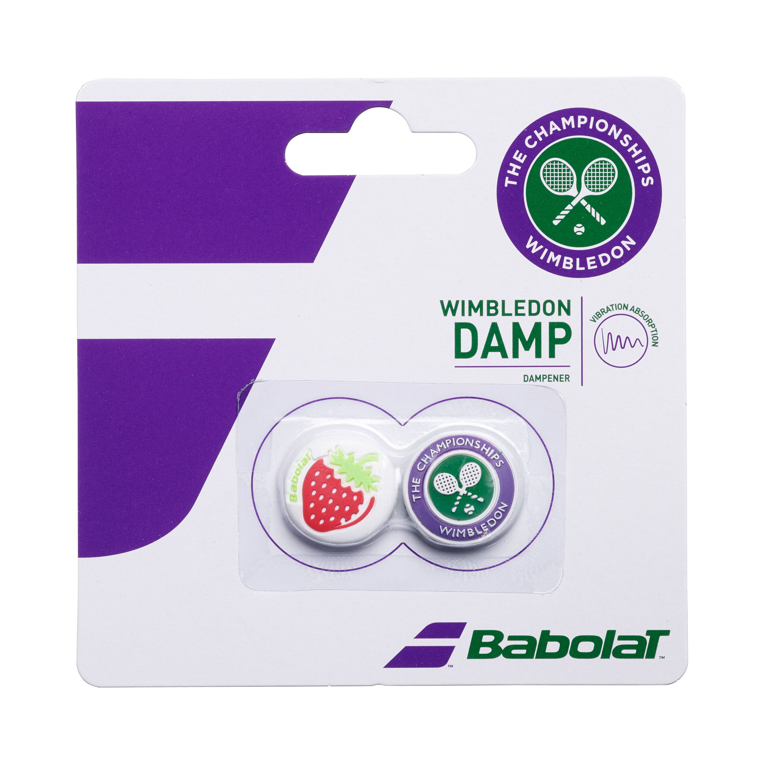 Babolat Wimbledon Antivibrateur Pack De 2 Unités - Bleu