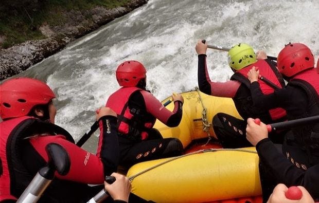 Rafting in Golling an der Salzach als Geschenk