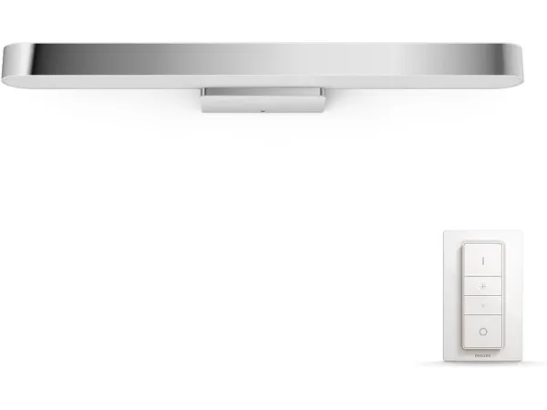 Philips Hue White ambiance Adore - Spejllys - LED - 25 W (tilsvarende 204 W) - klasse F - varmt til køligt hvidt lys - 2200-6500 K - krom