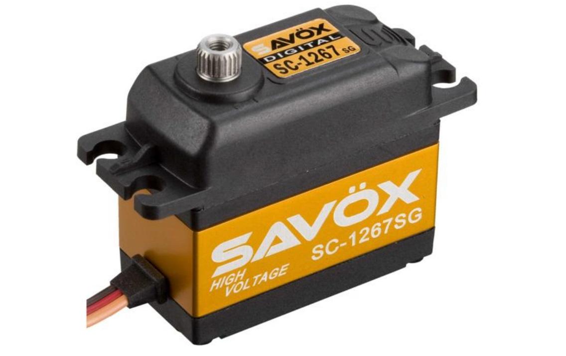 Standard Servo SC-1267SG 20 kg, 0.095 s, DigitalStandard Digital-Servo mit Metallgetriebe