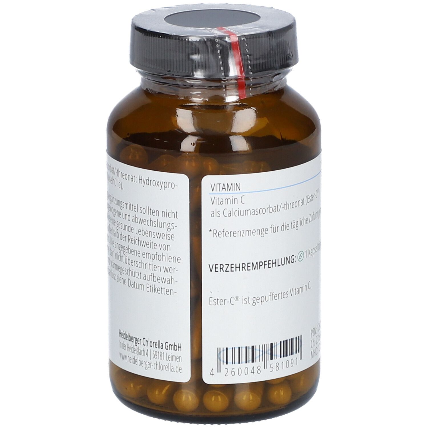 Heidelberger Chlorella Vitamin C ALS Ester-C® gepuffert