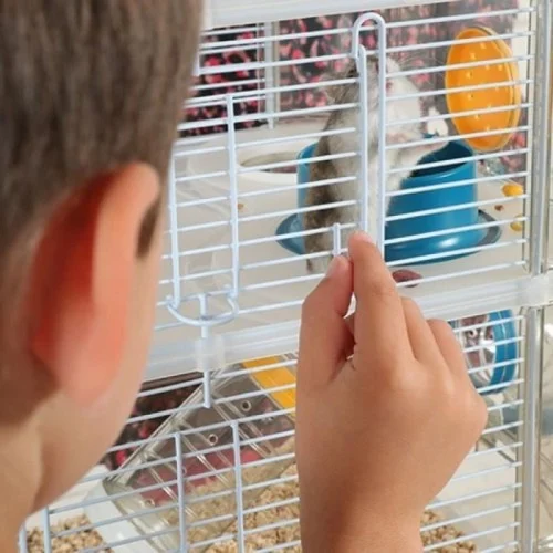 Gaiola para hamster Zolux Rody 3 Duo amarela