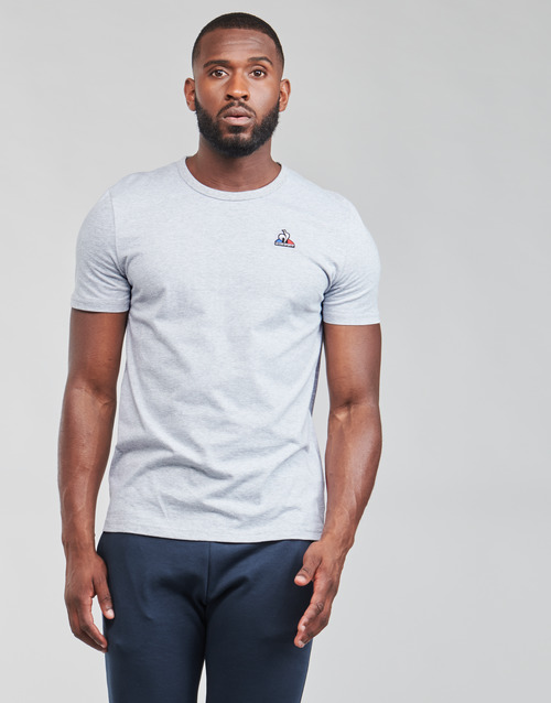 Le Coq Sportif - ESS TEE SS N°4 M - Gris chiné