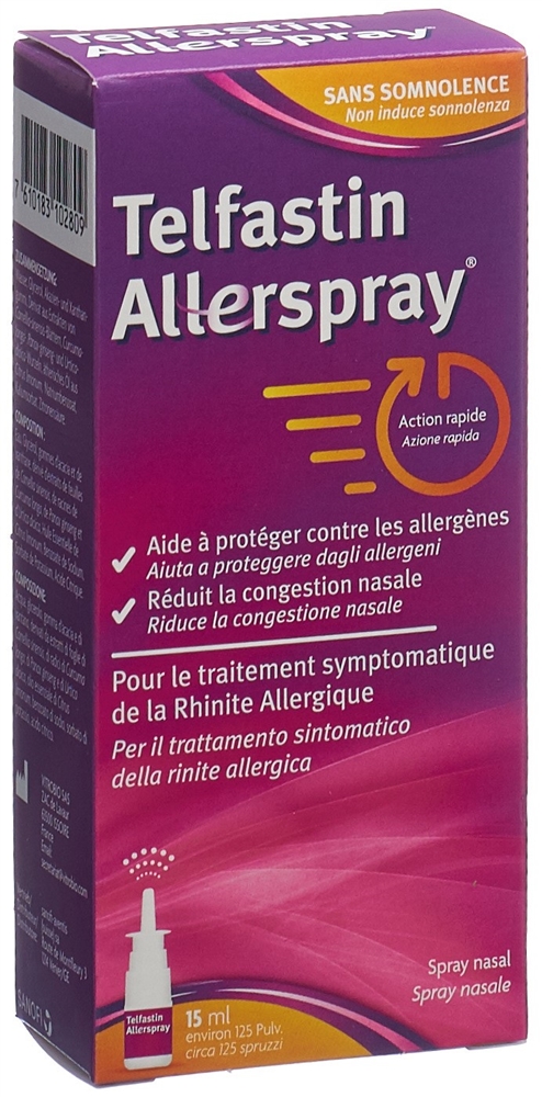 TELFASTIN Nasenspray Fl 15 ml