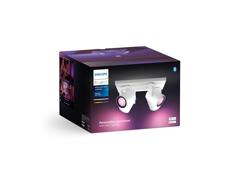 Philips Hue White & Color Ambiance Argenta 4er-Spot Weiss Licht in allen Farben