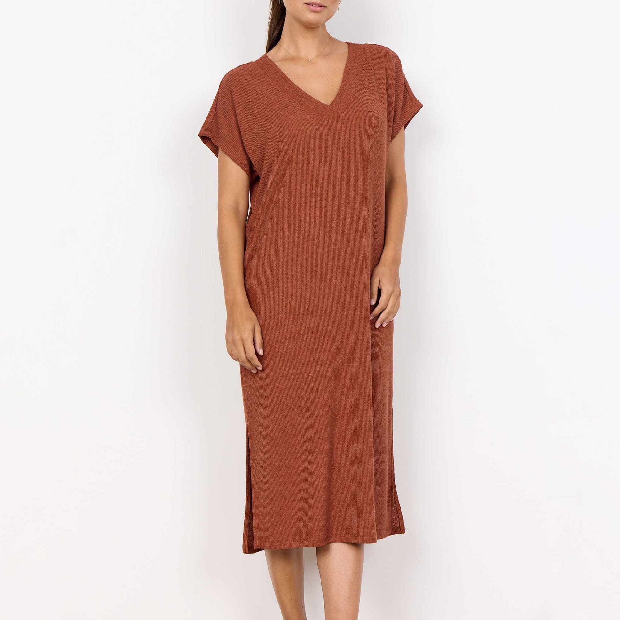 Robe Femme cognac