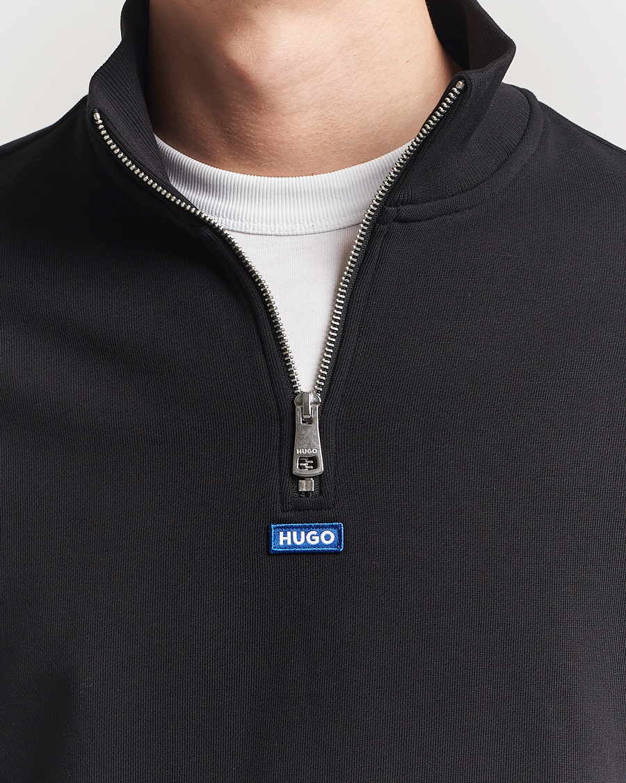 HUGO Neeler Half Zip Sweatshirt Black