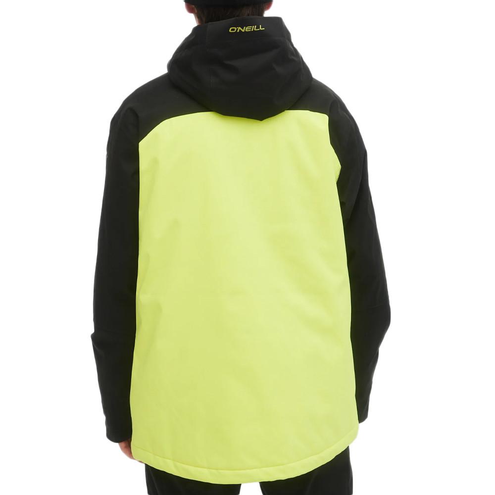 O'Neill Manteau de ski Jaune Fluo/Noir Homme O'Neill Total Disorder