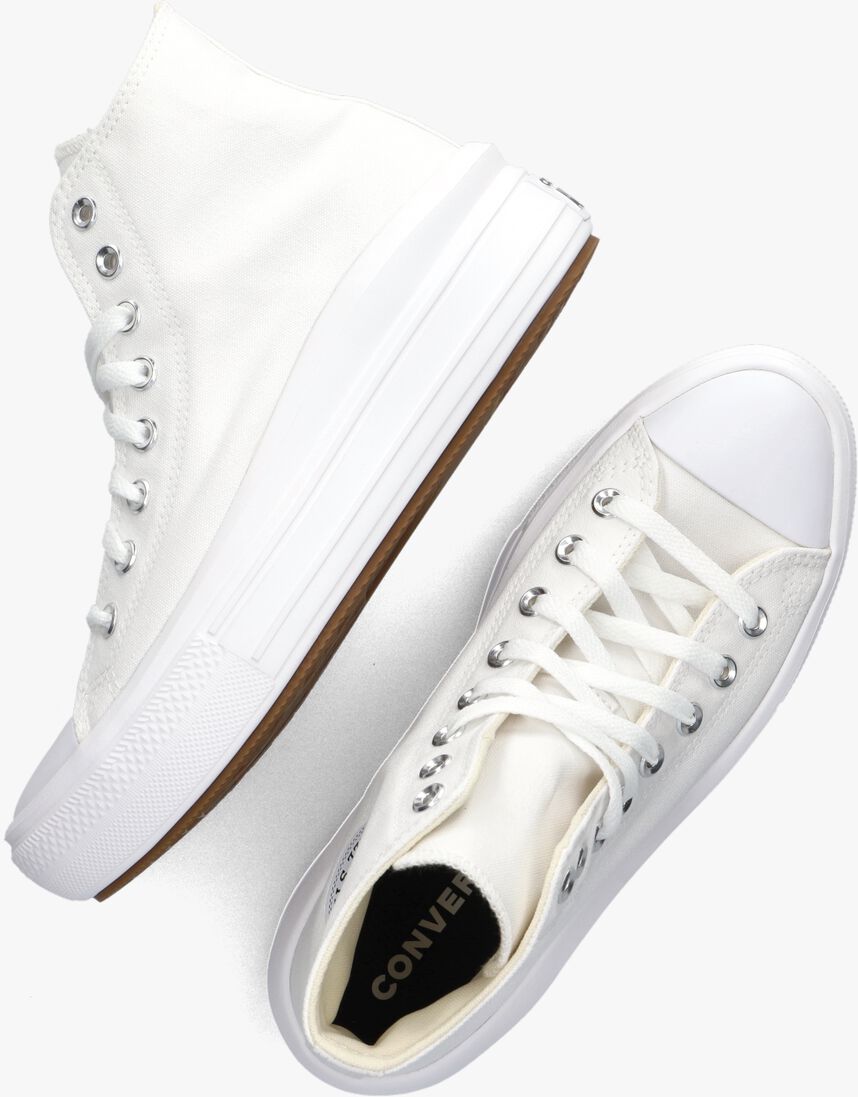 CONVERSE witte converse hoge sneaker chuck taylor all star move hi