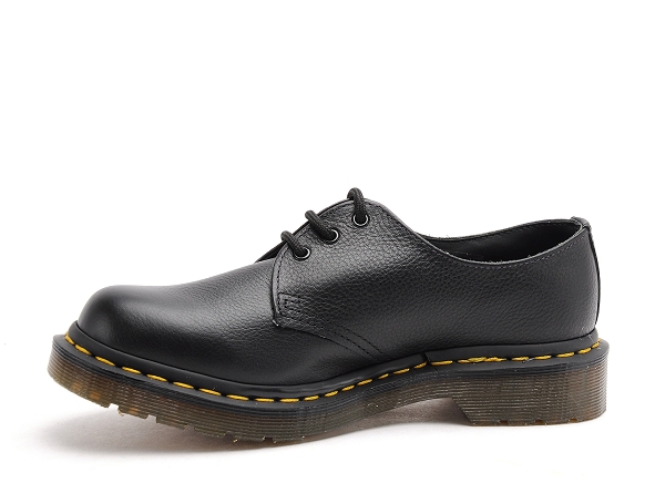 Dr martens basses femme 1461 virginia noir