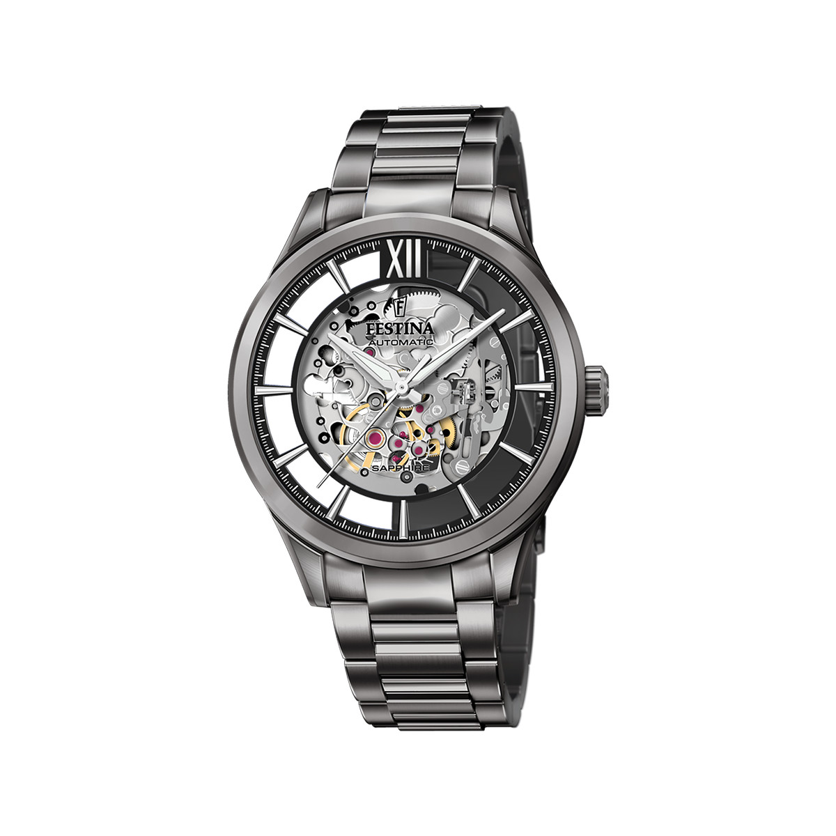 Montre FESTINA homme automatique bracelet acier