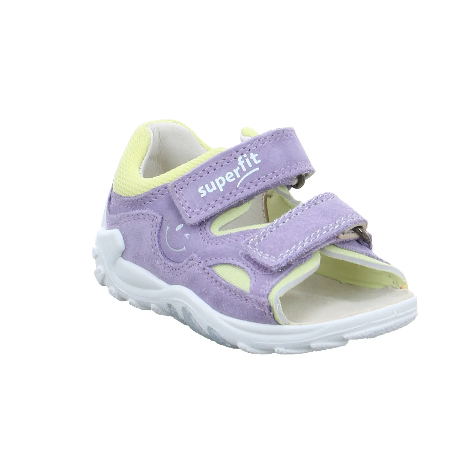 SUPERFIT Baby-Sandale Flieder Leder  Mädchen Minilette