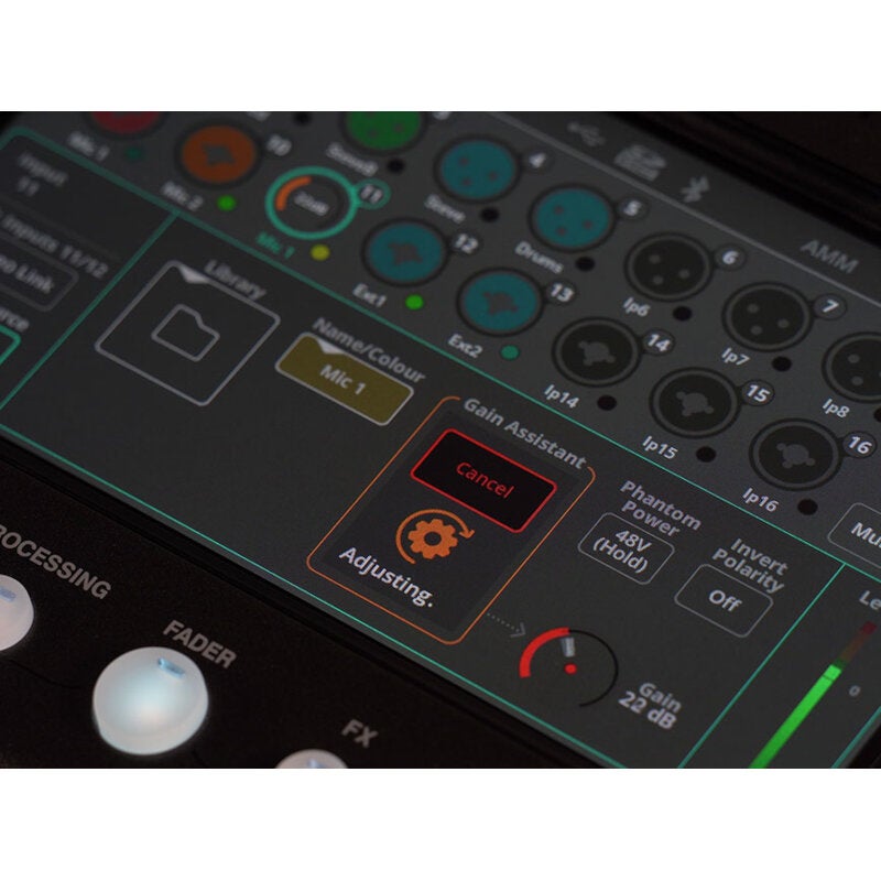 Allen & Heath CQ-12T 12i/8o ultracompacte digitale mixer