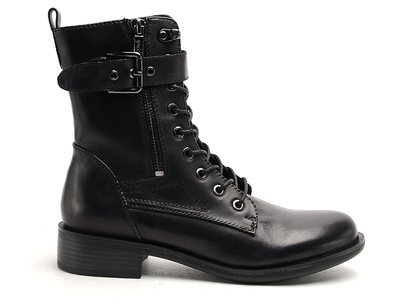 Regarde le ciel boots bottine plates femme jada 01 noir