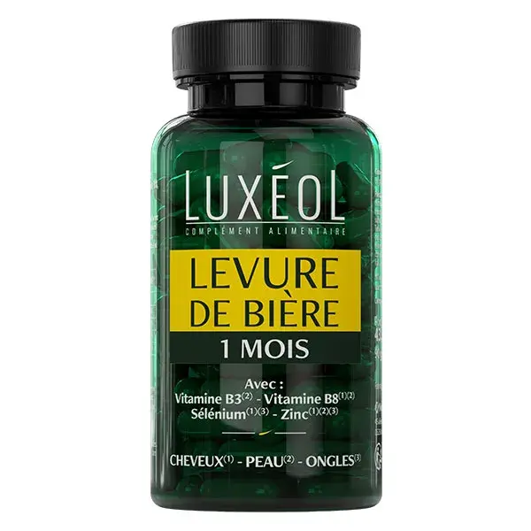 Luxéol Levedura de Cerveja Revitalizante 90 cápsulas