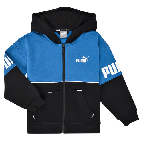 Puma - PUMPA POWER COLORBLOCK FULL ZIP - Bleu / Noir