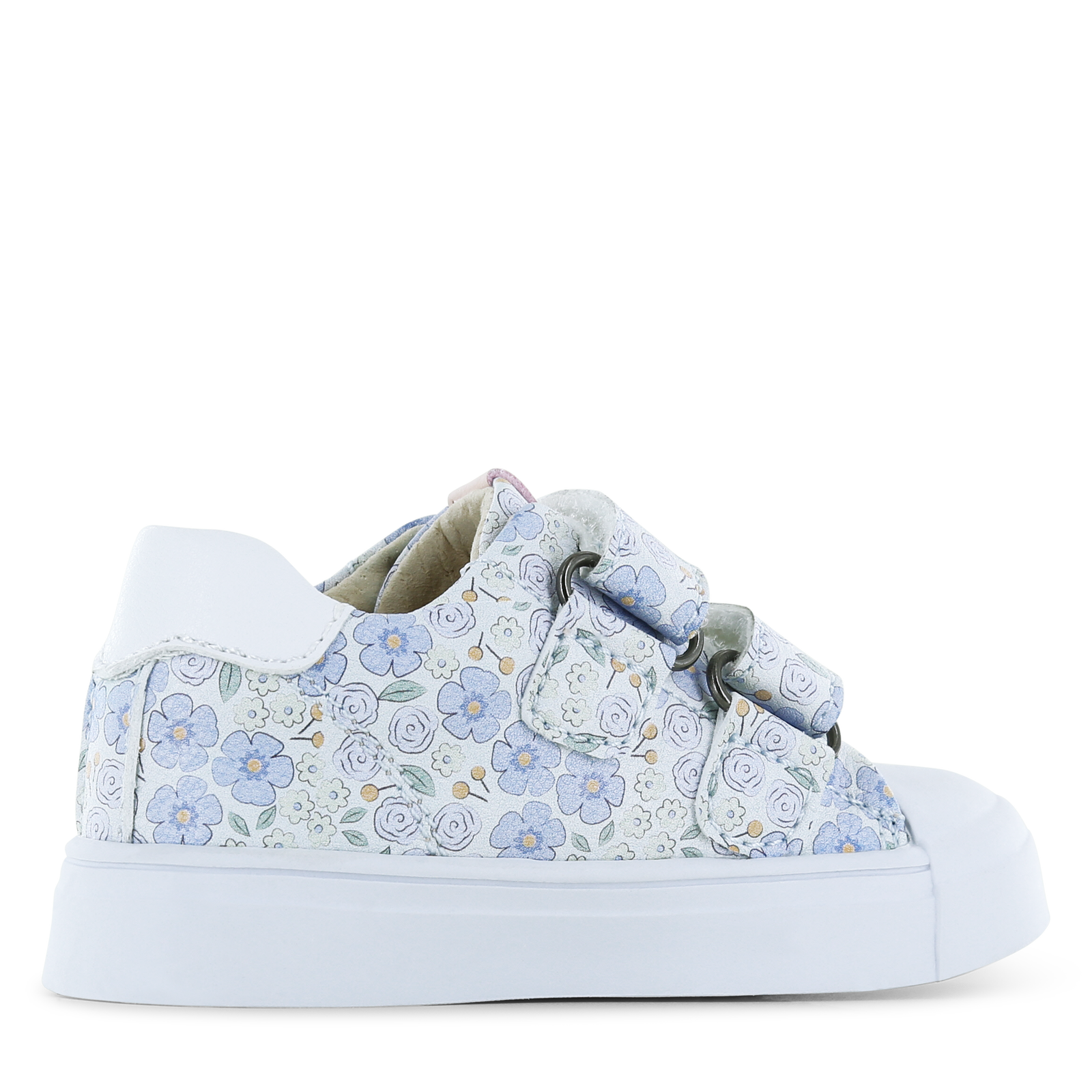 Shoesme Sneaker mit fliederfarbenem Blumendruck