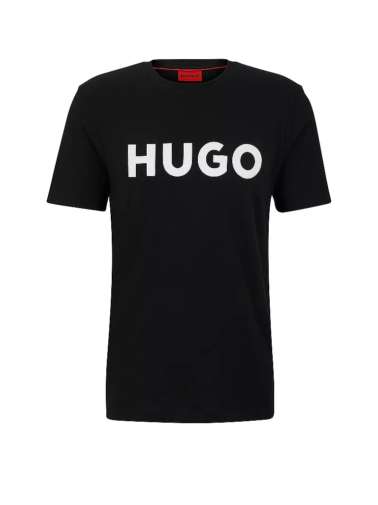 HUGO T-Shirt DULIVIO schwarz