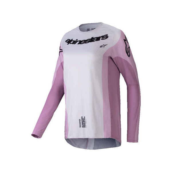 Alpinestars - Maillot femme Stella Techstar Melt Rose / Gris / Noir