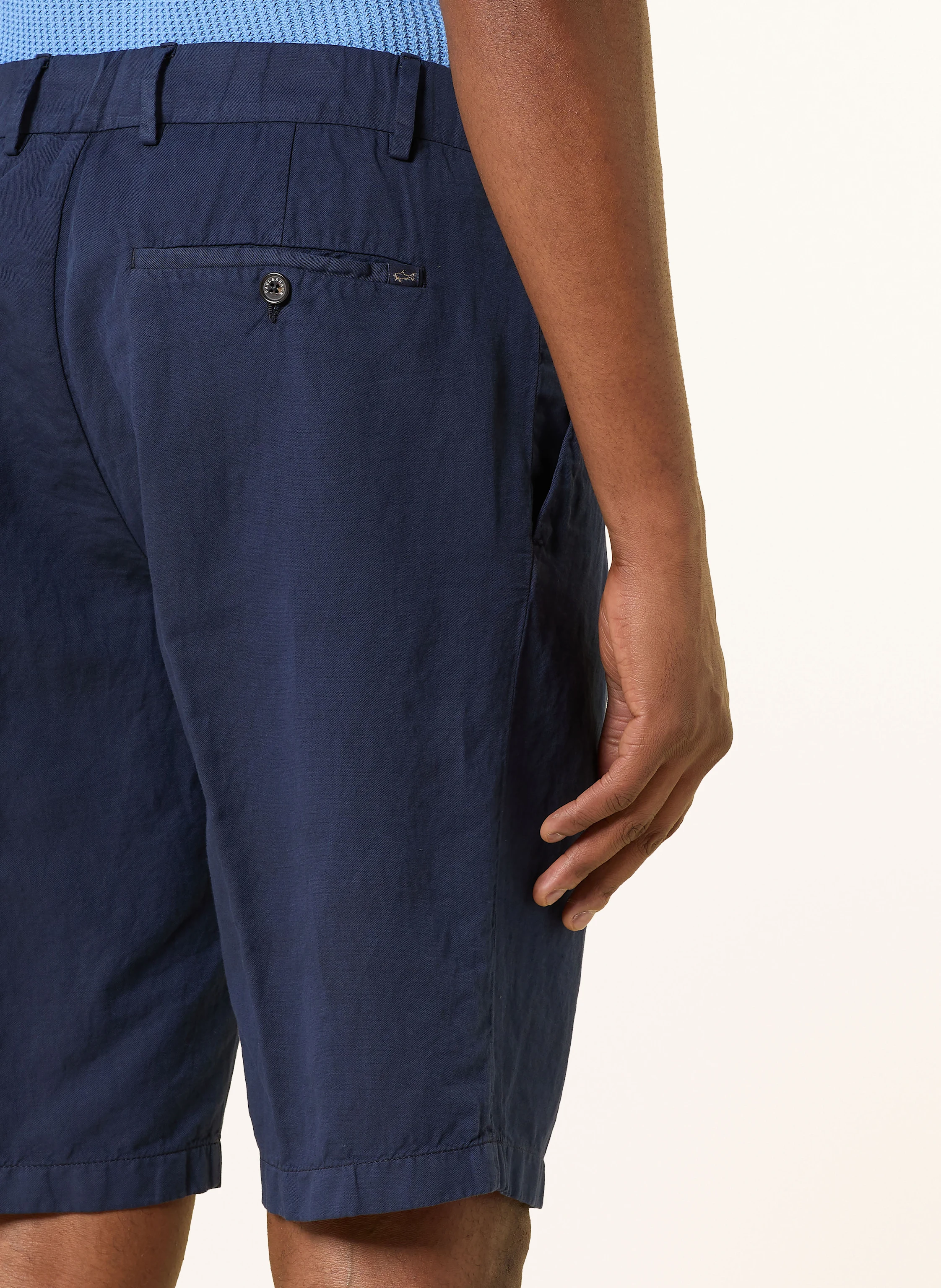 PAUL & SHARK Shorts mit Leinen