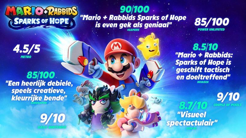 Nintendo - Mario & Rabbids - Sparks Of Hope - Nintendo Switch Game