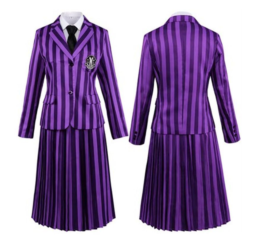 Drexxiax - Wednesday Addams Cosplay Kostuumset