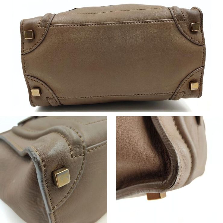 Celine Vintage Celine Luggage Beige