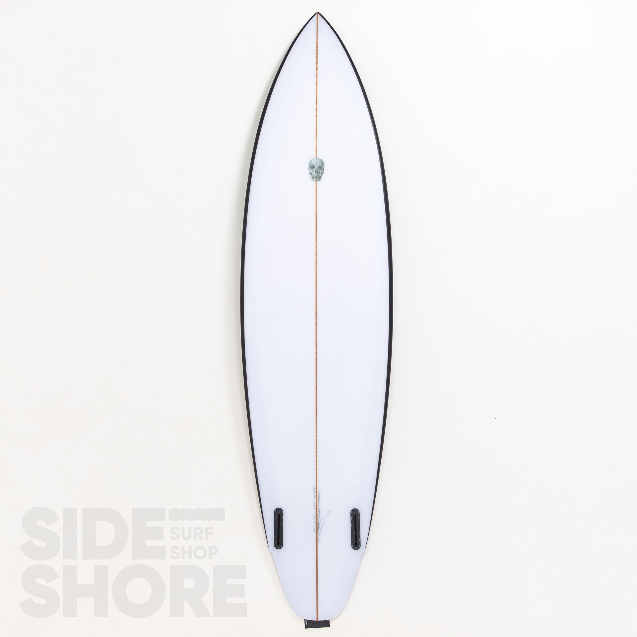 Christenson Surfboards Lane Splitter Mid - Black Islands Rails - 7'2 x 21 13/16