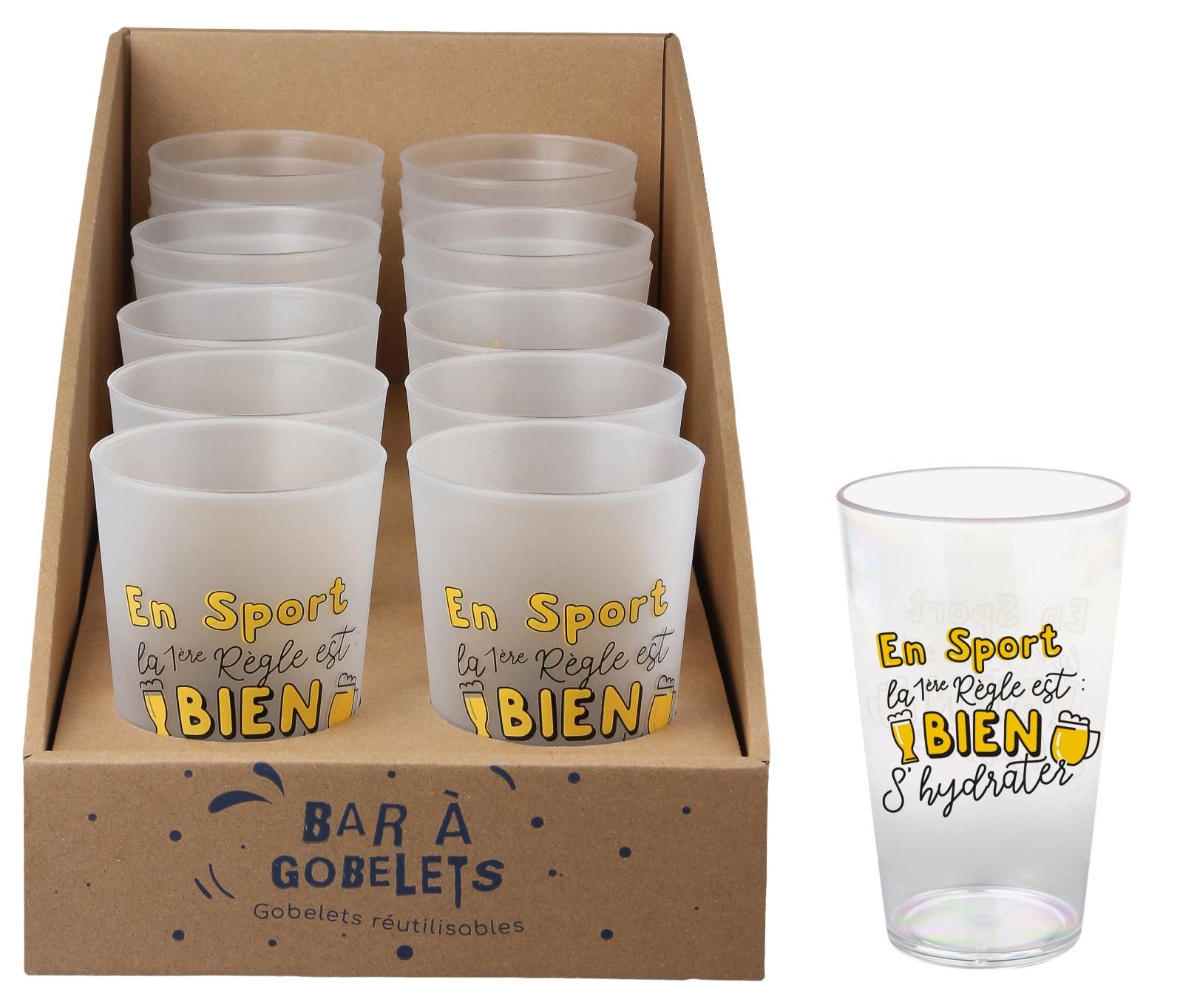 GOBELET 40CL BIEN S HYDRATER