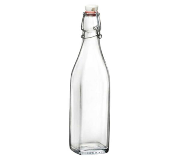 Dehner Bügelverschlussflasche Vierkant, 500