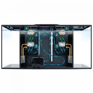 Fluval Flex Aquarium Compleet 123L Zwart