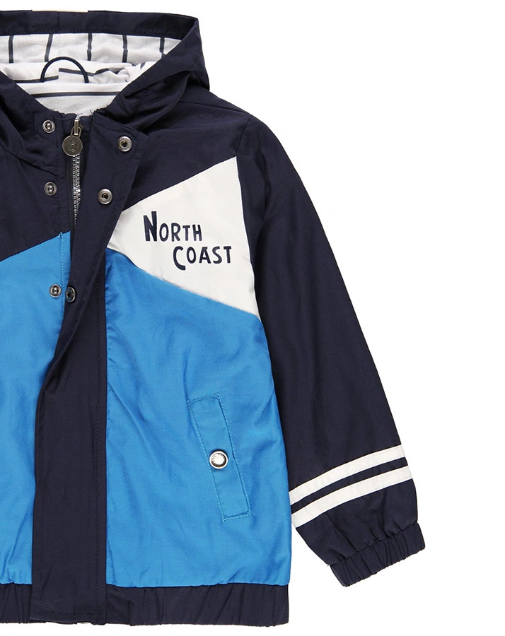Windjacke NORTH COAST in blau