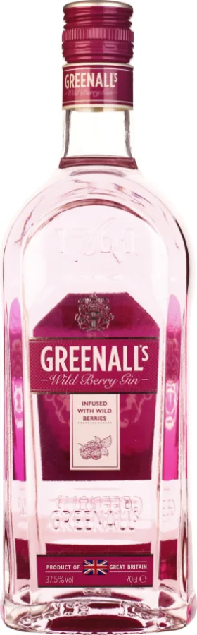 GREENALL'S WILD BERRY PINK GIN 70CL