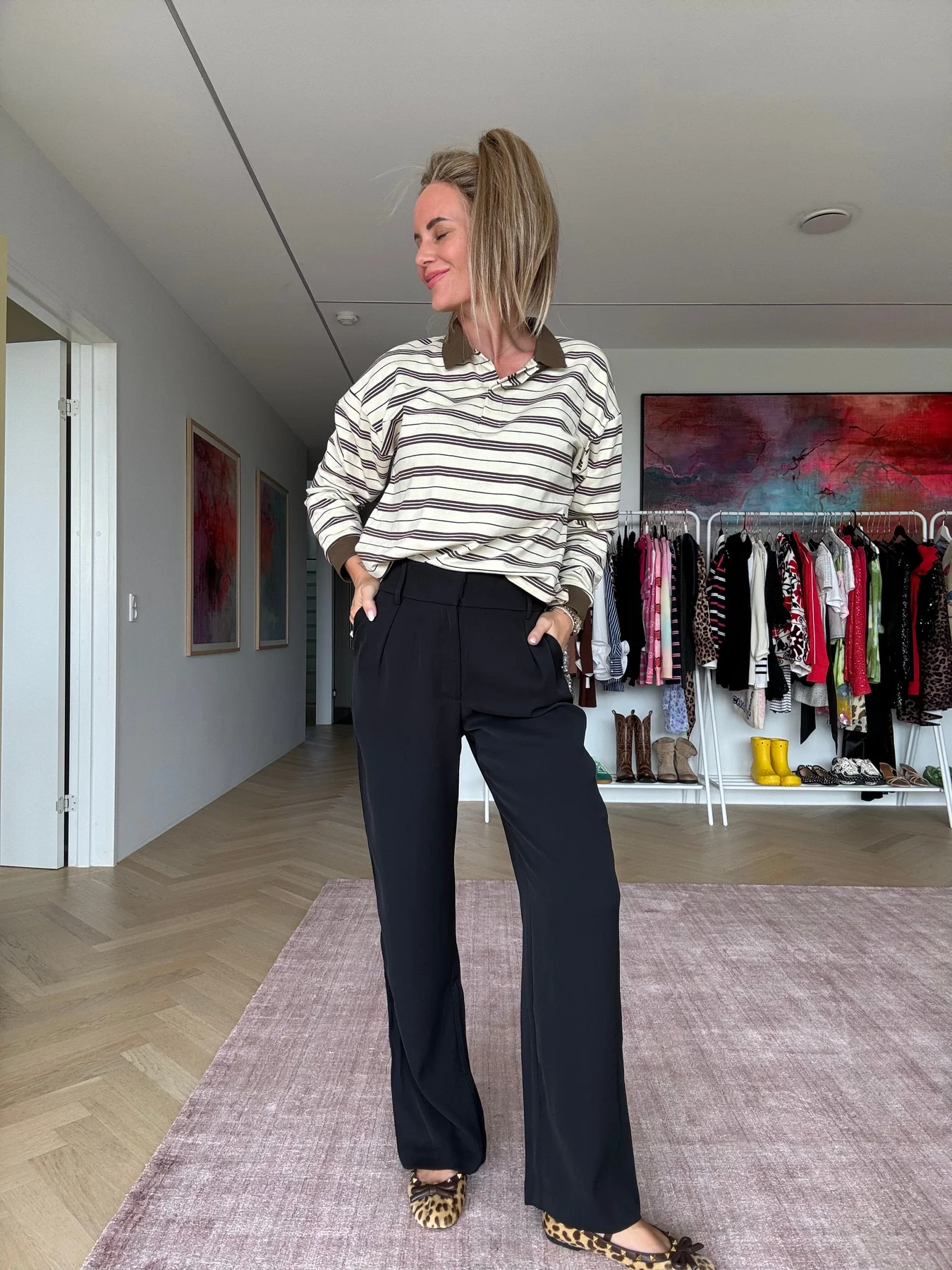 Valentin Studio Pretty Pants Wide black