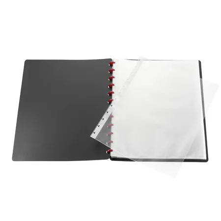 Herlitz Sichtbuch EasyFix, DIN A4, mit 20 Hüllen, schwarz