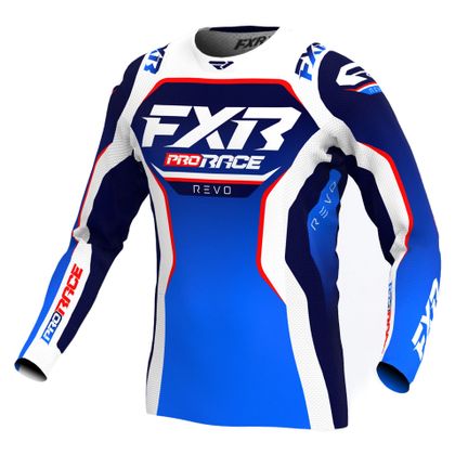 Maillot cross FXR REVO MX 25 2025 - Bleu / Jaune