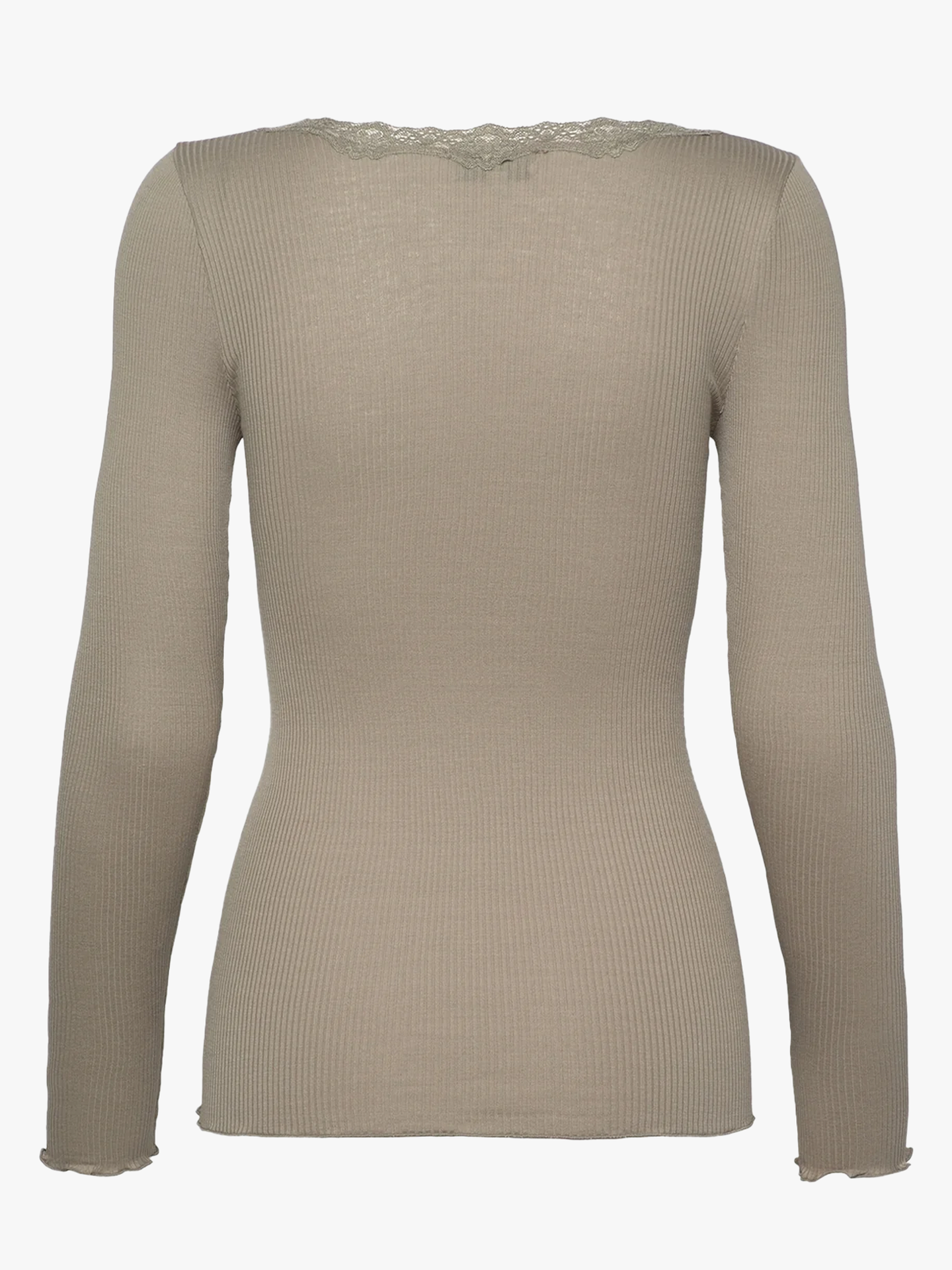 Babette Silk T-Shirt W/ Lace