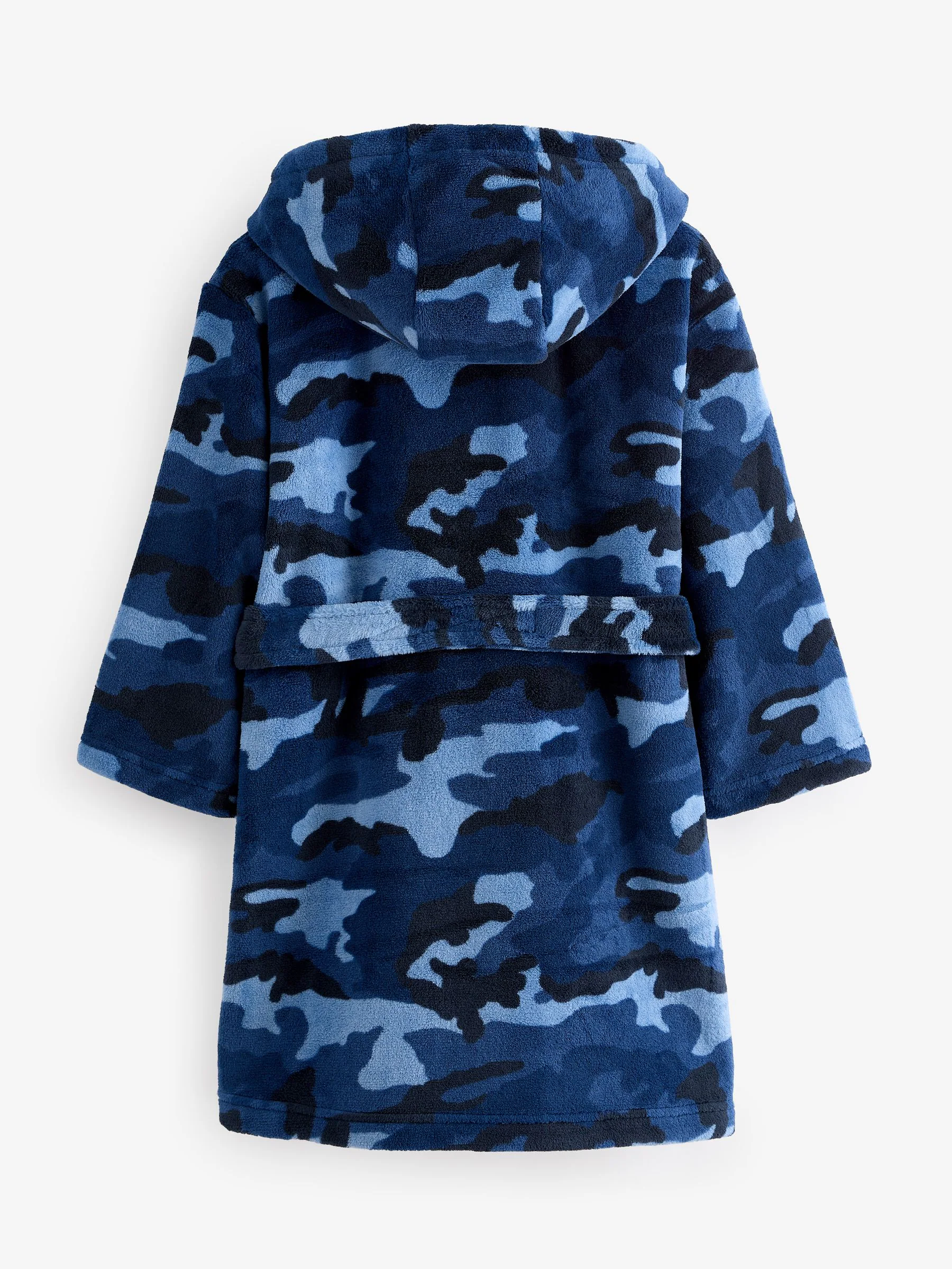 Blue/Navy Camouflage - Damesbadjas (3-16jaar)
