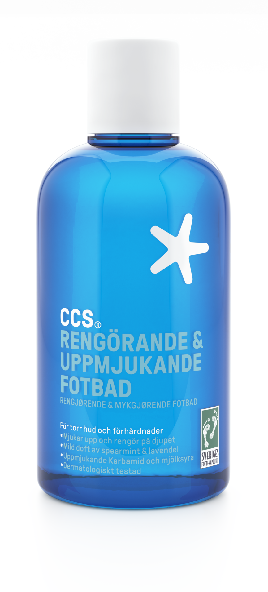 CCS Rengjørende og mykgjørende fotbad 250 ml