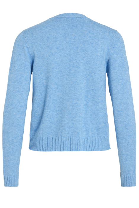 Vila blauwe dames vest