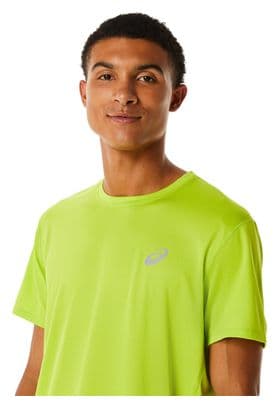 Maillot manches courtes Asics Core Run Jaune Homme