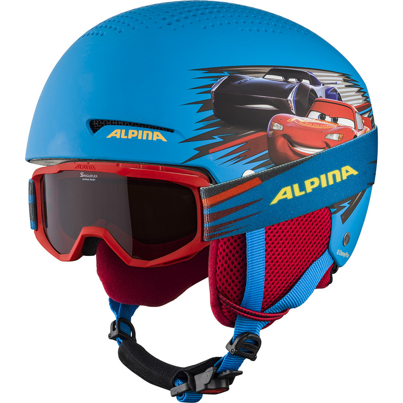 Alpina Kinder Zupo Disney Set Skihelm