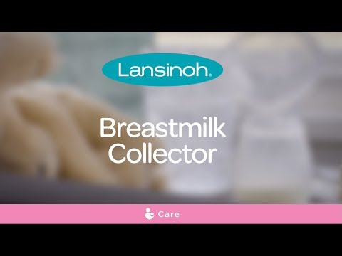 Lansinoh Silicone handkolf | Moedermelkcollector