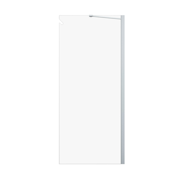 Sealskin inloopdouche Hooked 120x200cm hoogglans aluminium