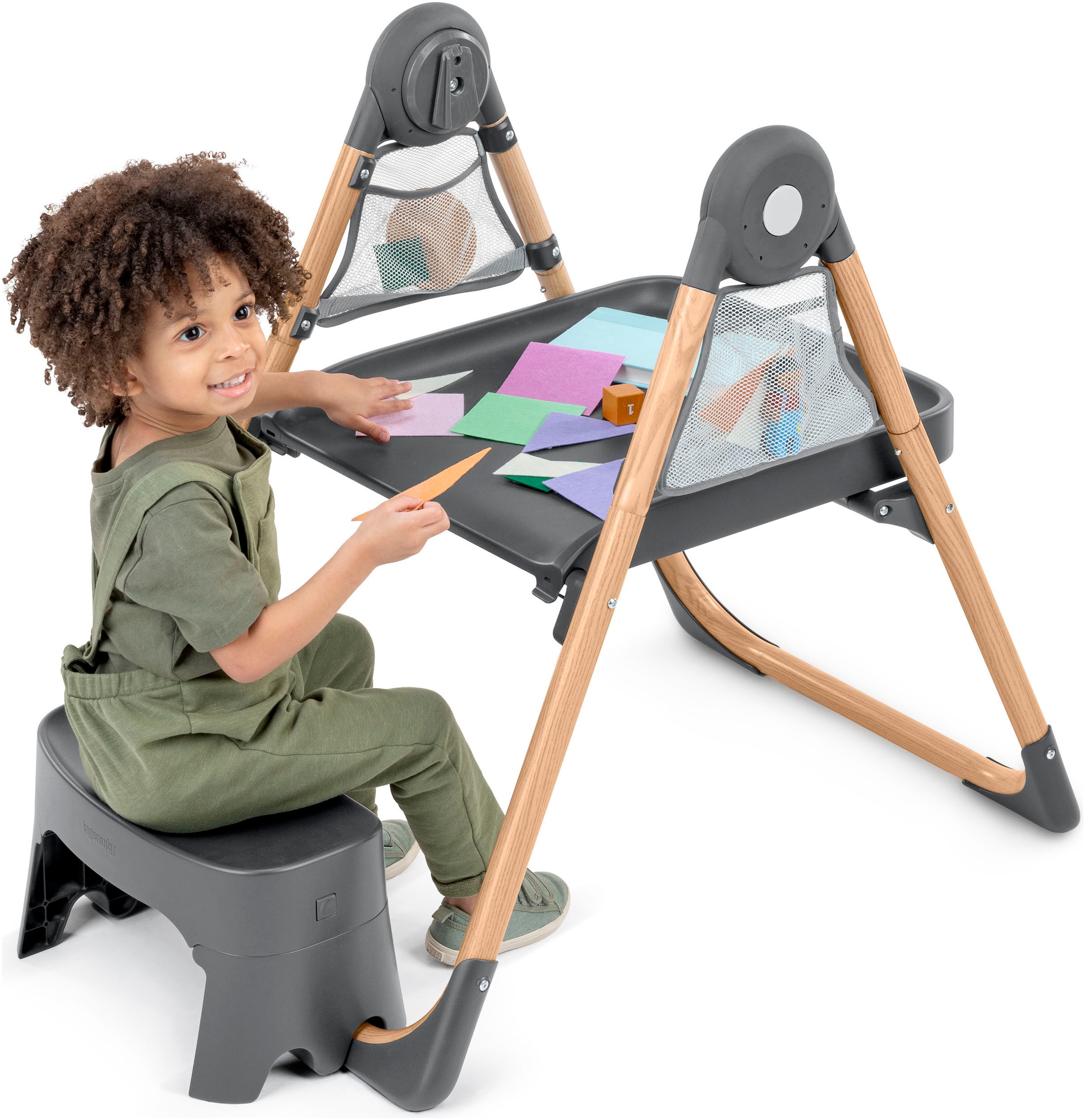 ingenuity Hochstuhl »Proper Positioner™ Create Up™ Multi-Mode Deluxe Folding Wesley™« () mit vielen verschieden Verwendungsmöglichkeiten