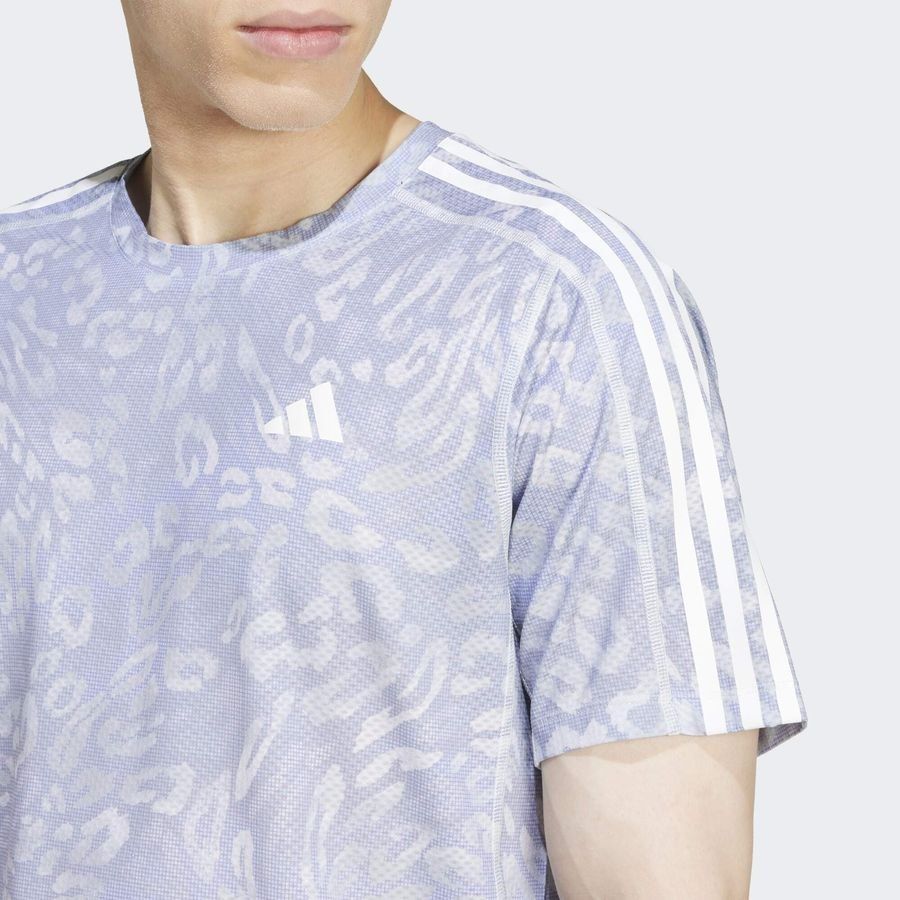 Adidas T-shirt 3 bandes Own The Run CLIMACOOL